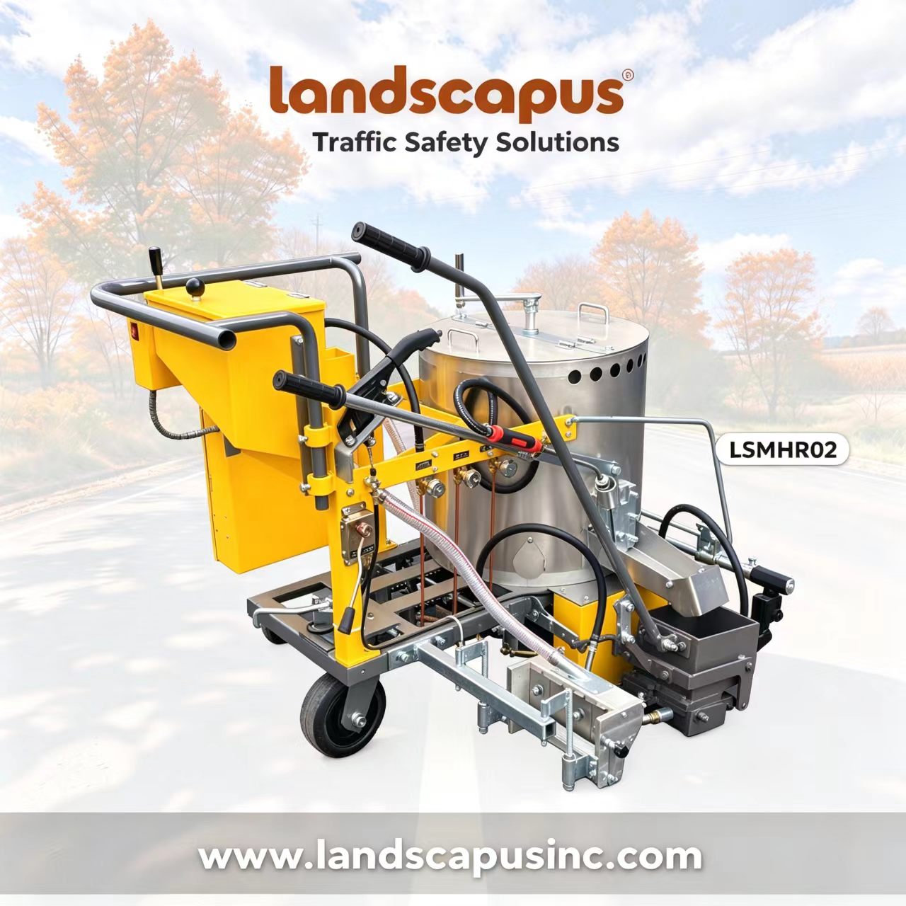 Hand Push Road Marking Machines